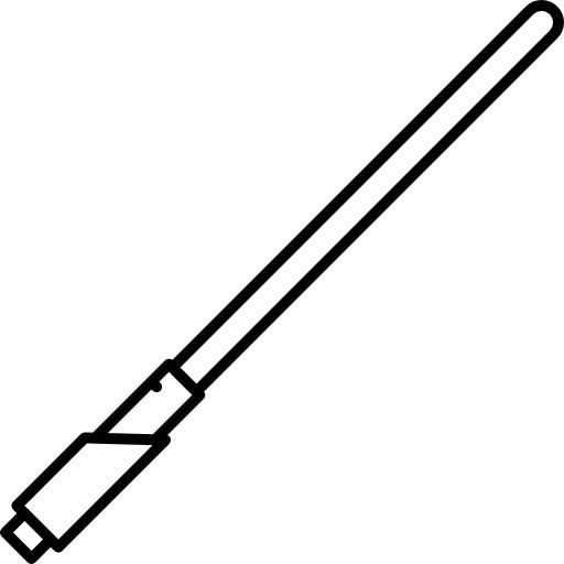 512x512 Collection Of Free Lightsaber Drawing Black And White Download