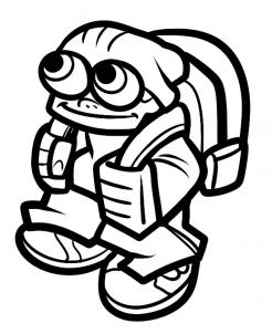 246x302 how to draw how to draw goggles, wild grinders