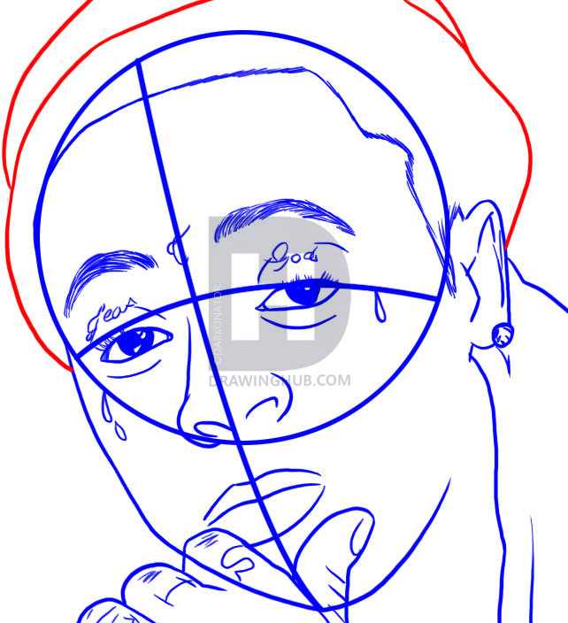 642x704 How To Draw Lil Wayne, Step