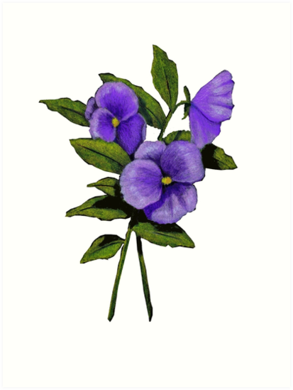 Lilac Flower Drawing | Free download on ClipArtMag