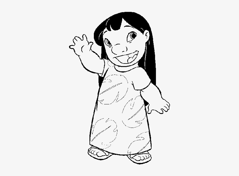 820x607 Drawing Lilo Stitch