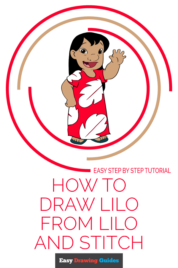 600x900 how to draw lilo from lilo and stitch