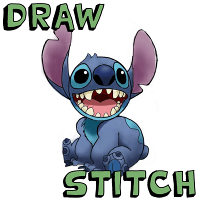 400x400 How To Draw Stitch From Lilo And Stitch With Easy Steps Drawing