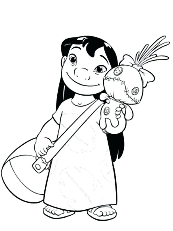 600x800 maui drawing lilo stitch for free download