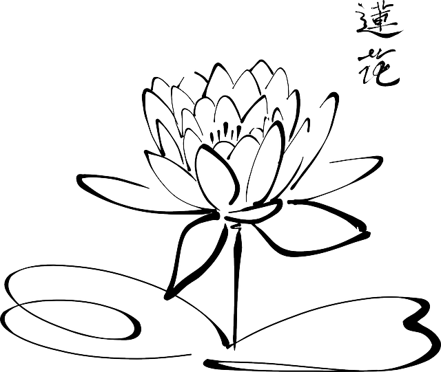 640x541 Collection Of Free Tribal Drawing Lily Download On Ui Ex