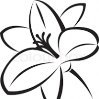 200x200 Lily Pad Clipart Flower Drawing