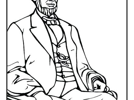 440x330 Abraham Lincoln Memorial Coloring