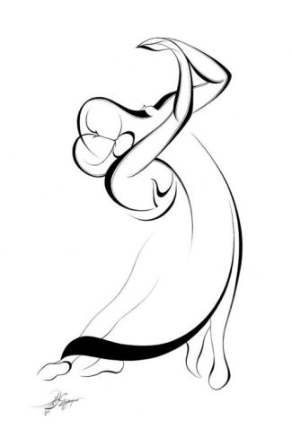 325x488 Dancing Couple Ixby Alijan Alijanpour Art Art, Drawings, Dance Art