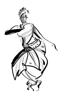 226x320 Odissi Dance Illustrations Dance Paintings, Drawings, India