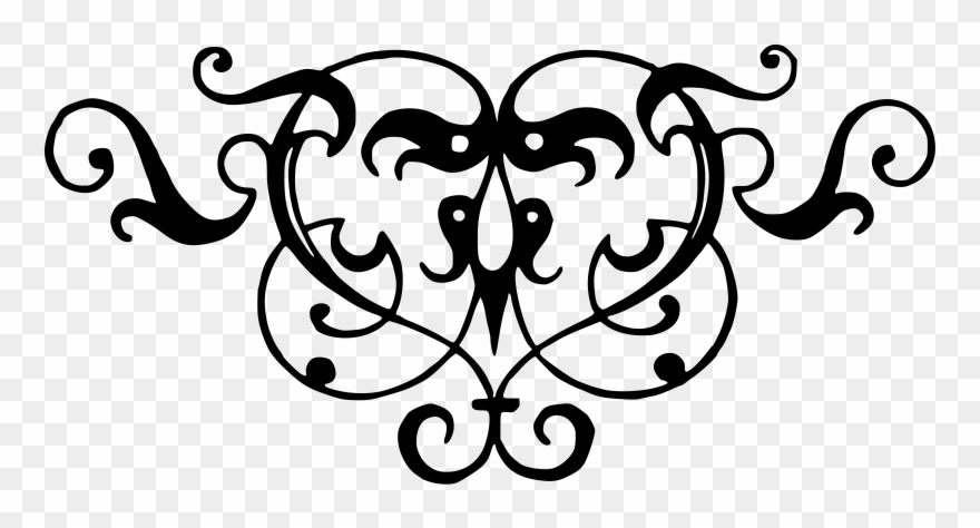 880x474 Simple Scroll Designs Clip Art