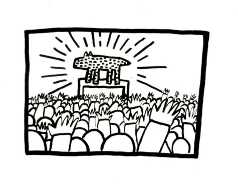 1000x773 Visual Aids Keith Haring