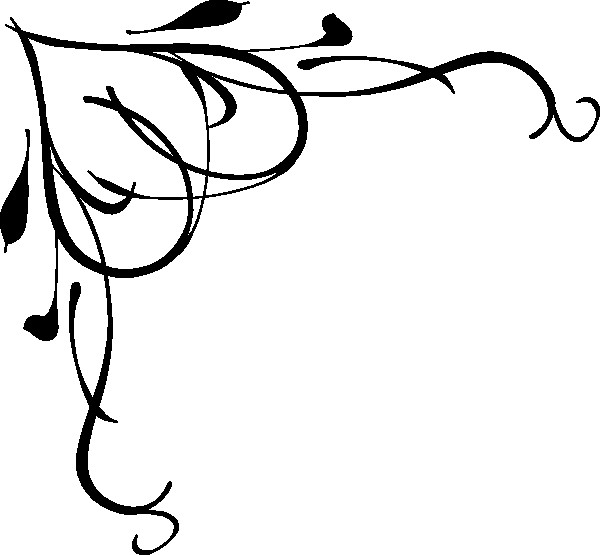 600x555 Fancy Borders Clip Art Scrolling Border Vector Brilliant Clipart