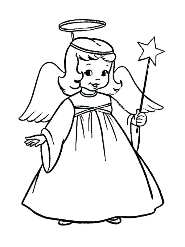 600x799 Christmas Angel Drawing Hoteles