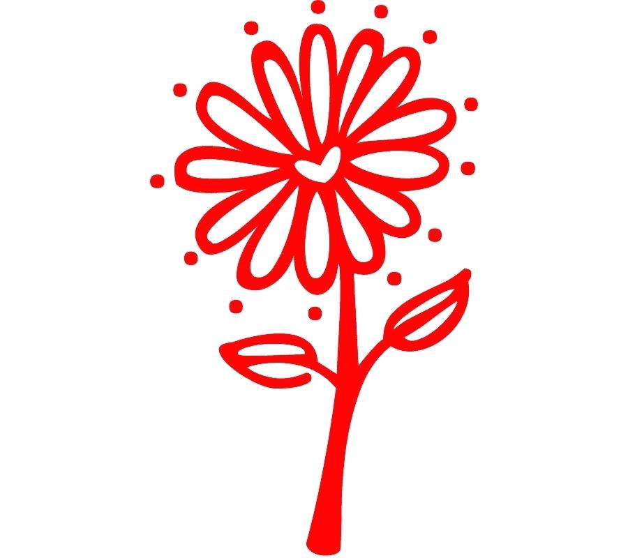 900x800 Flower Drawing Clipart Flower Drawings For Kids Library Flower