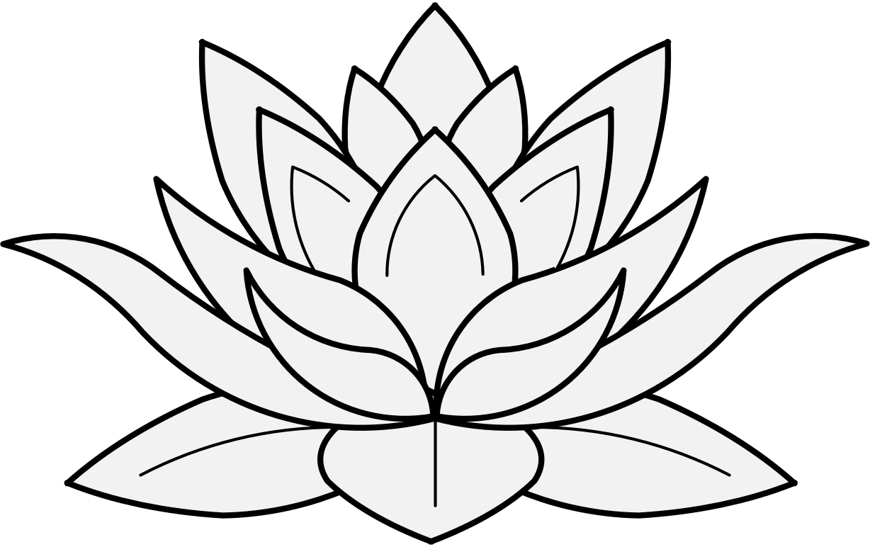 Line Drawing Lotus Flower Free Download On Clipartmag 4656