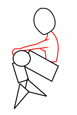 250x374 Drawing A Cartoon Mermaid