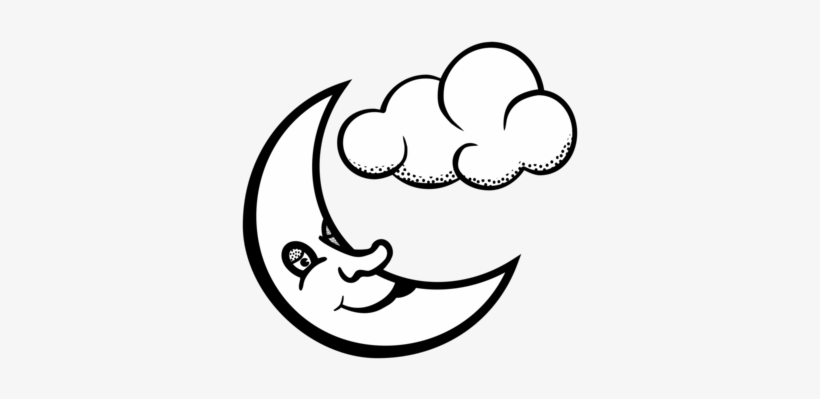 820x399 Line Art Moon Cartoon Drawing Computer Icons