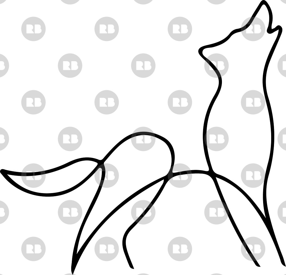 1000x960 Picasso Wolf Art