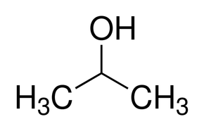 290x186 Isopropyl Alcohol Line Structure