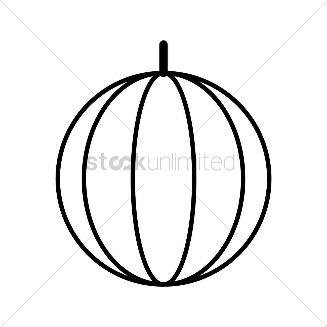 1300x1300 Watermelon Vector Image