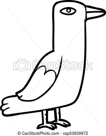 365x470 Line Drawing Of A Bird