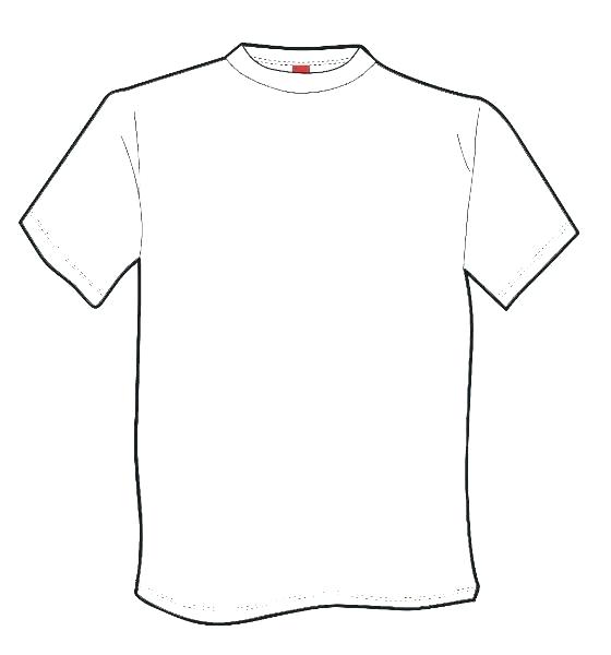 560x600 T Shirt Drawing Template