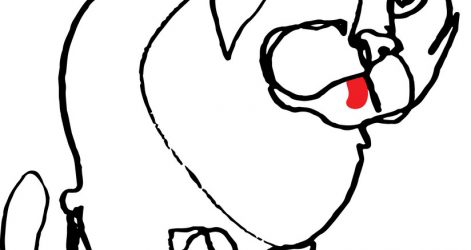 471x250 Cat Line Drawing Vector Maine Coon Contour Tattoo Clip Art Bobcat