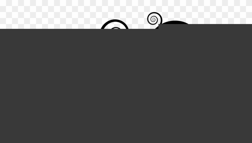 840x476 Black And White Wavy Spiral Pattern Vector Image