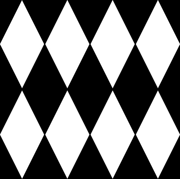 596x593 Diamond Harlequin Pattern Clip Art Free Vector In Open Office