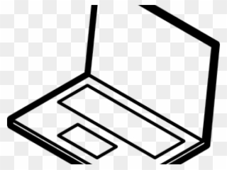 320x240 Laptop Clipart Line Drawing