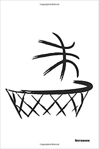 333x499 Notebook Basketball Design