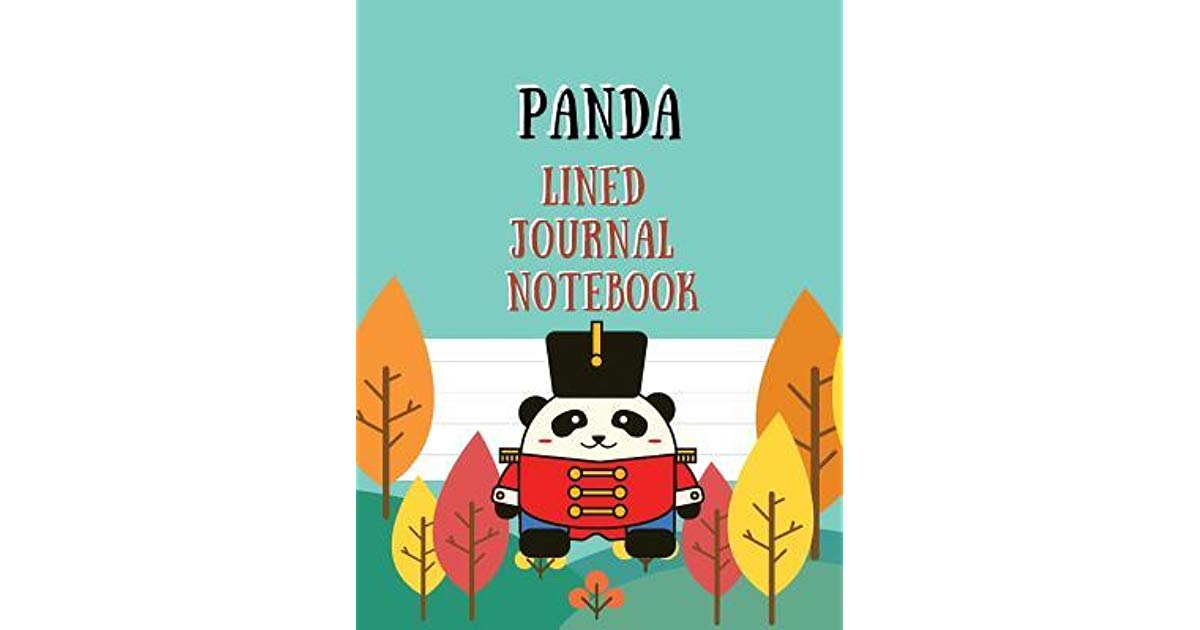 1200x630 Panda Lined Journal Notebook Writing Journals With Lined Paper