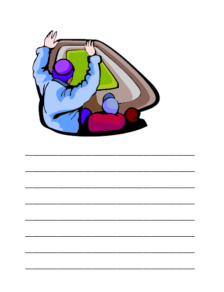 441x576 Printable Lined Project Paper