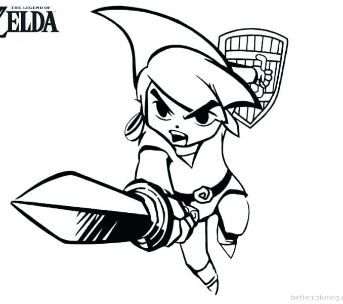 678x600 Coloring Pages Link Coloring Page