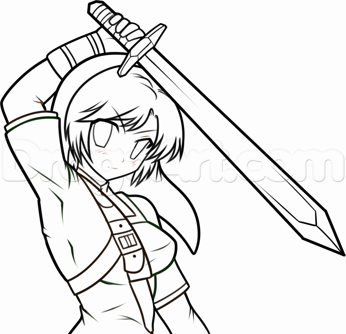 1104x1068 Step How To Draw Anime Link