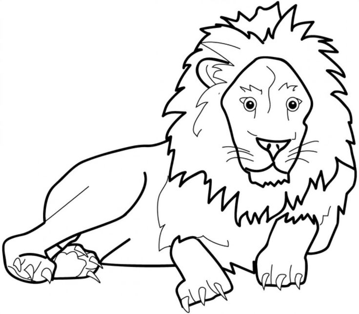 736x644 Lion Clipart Colour