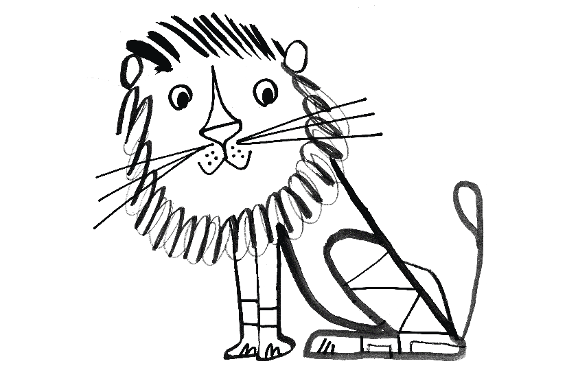 842x539 The Lion Colouring Sheet House Of Hopgood