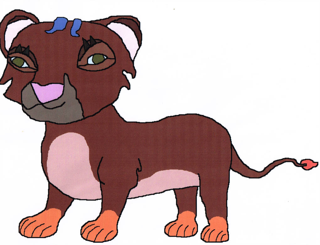 1020x783 My Second Lion Cub Drawing