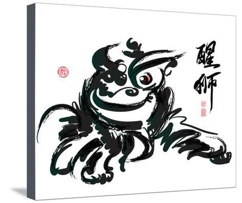 473x397 Ink Painting Of Chinese Lion Dance Translation Of Chinese Text
