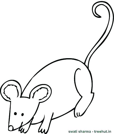 459x539 Lion And Mouse Coloring Pages Easy Drawing For Kids At Free