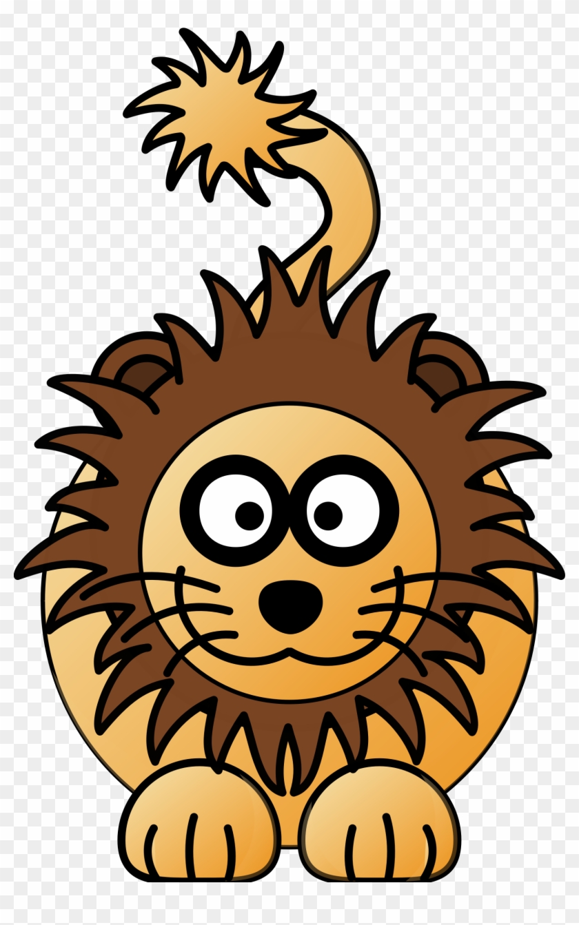 840x1343 Lion Cartoon Drawing