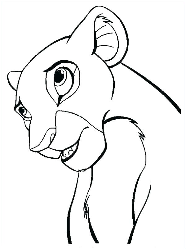 600x802 The Lion King Drawing How To Draw The Lion King Step