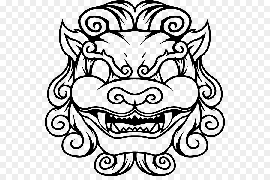 900x600 Huge Collection Of 'chinese Lion Head Drawing ' Download More