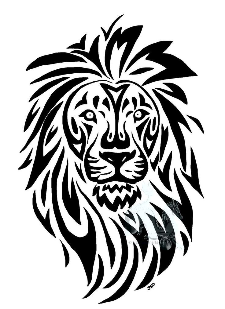 736x1007 ligne de lion dessin tatouage pour la maison