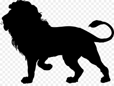 400x302 Download Free Png Lion Silhouette Clip Art Drawing Lion Png