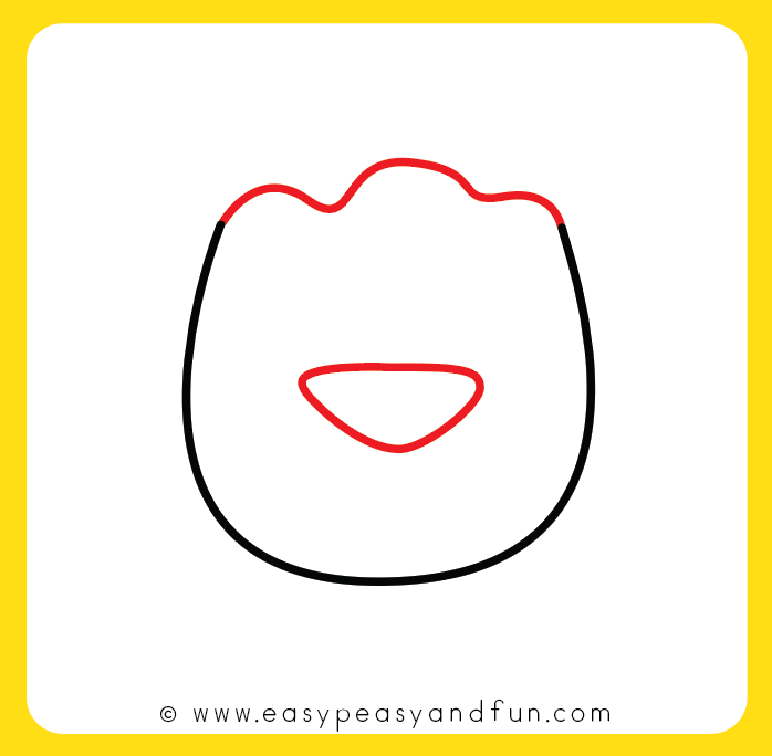 698x684 How To Draw A Lion Step