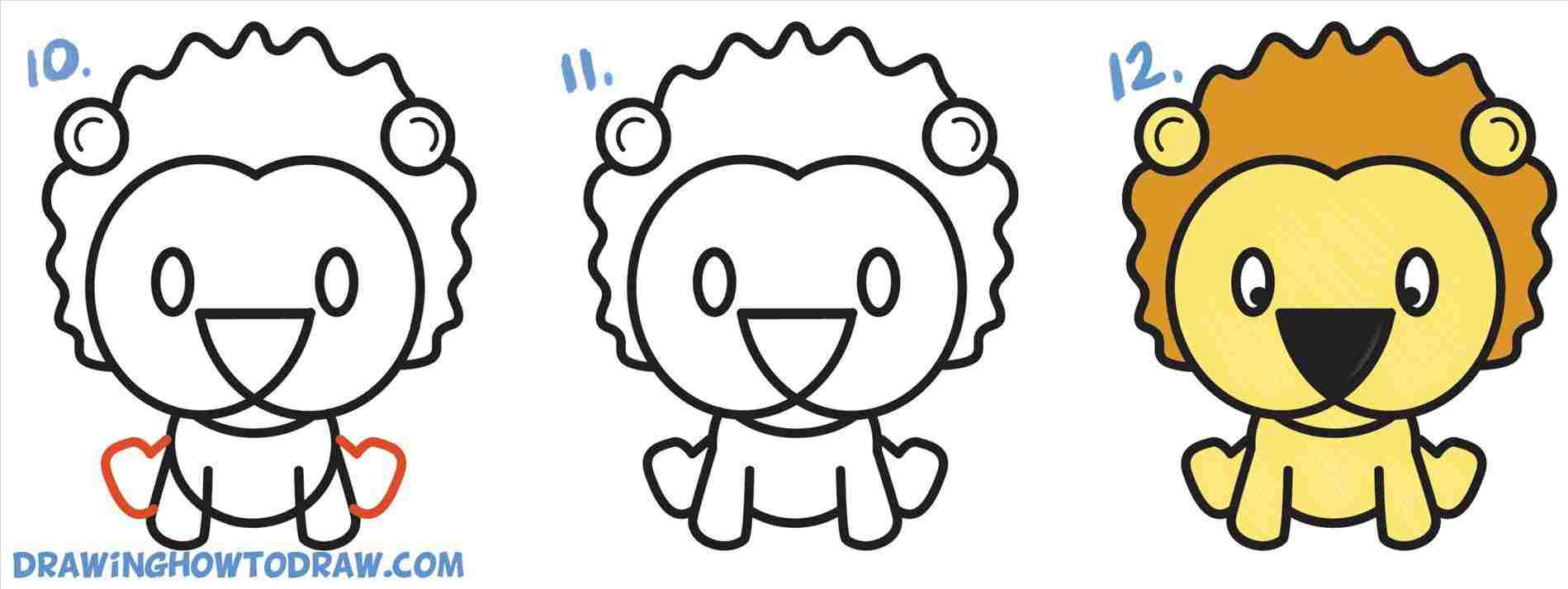 1899x714 Easy Lion Face Drawing For Kids