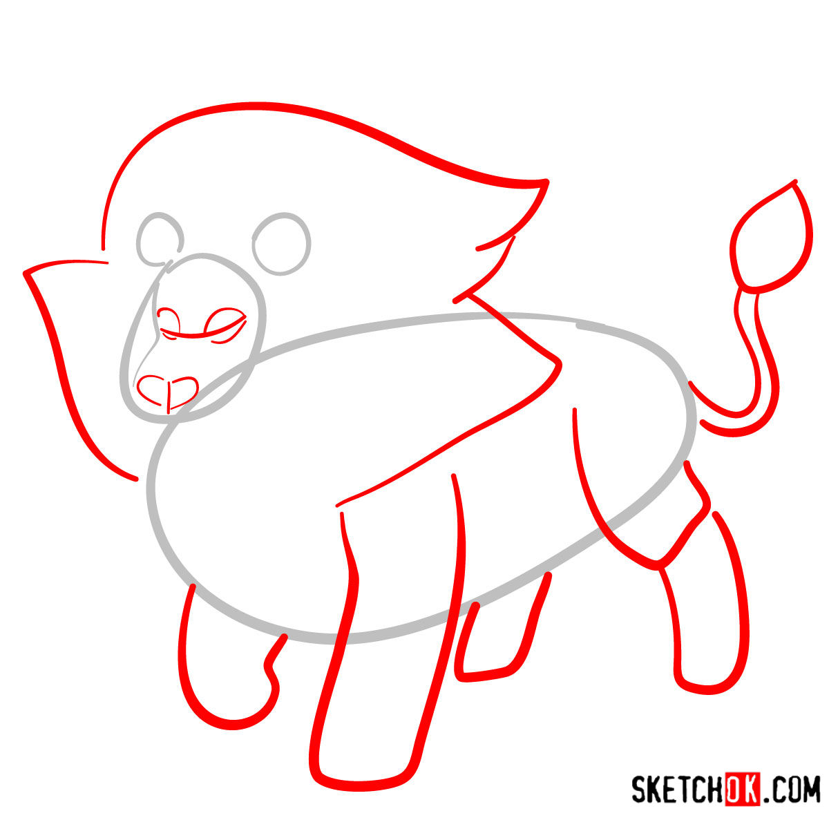 1200x1200 How To Draw Lion Steven Universe