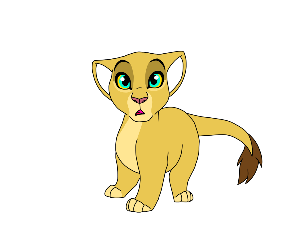 1024x768 Lion King Lion Drawing