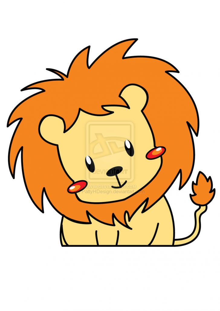 728x1030 Lion Drawing Photo Head Easy Face Cute Anatomy Pdf Of A Images